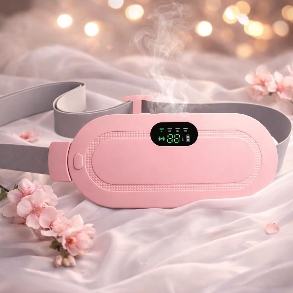Menstrual Pain Relief Heating Pad – Portable & Rechargeable