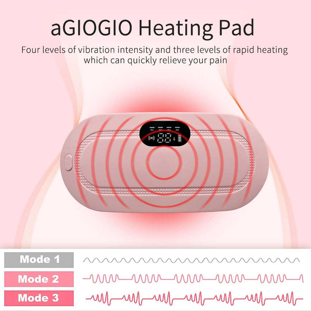 Menstrual Pain Relief Heating Pad – Portable & Rechargeable